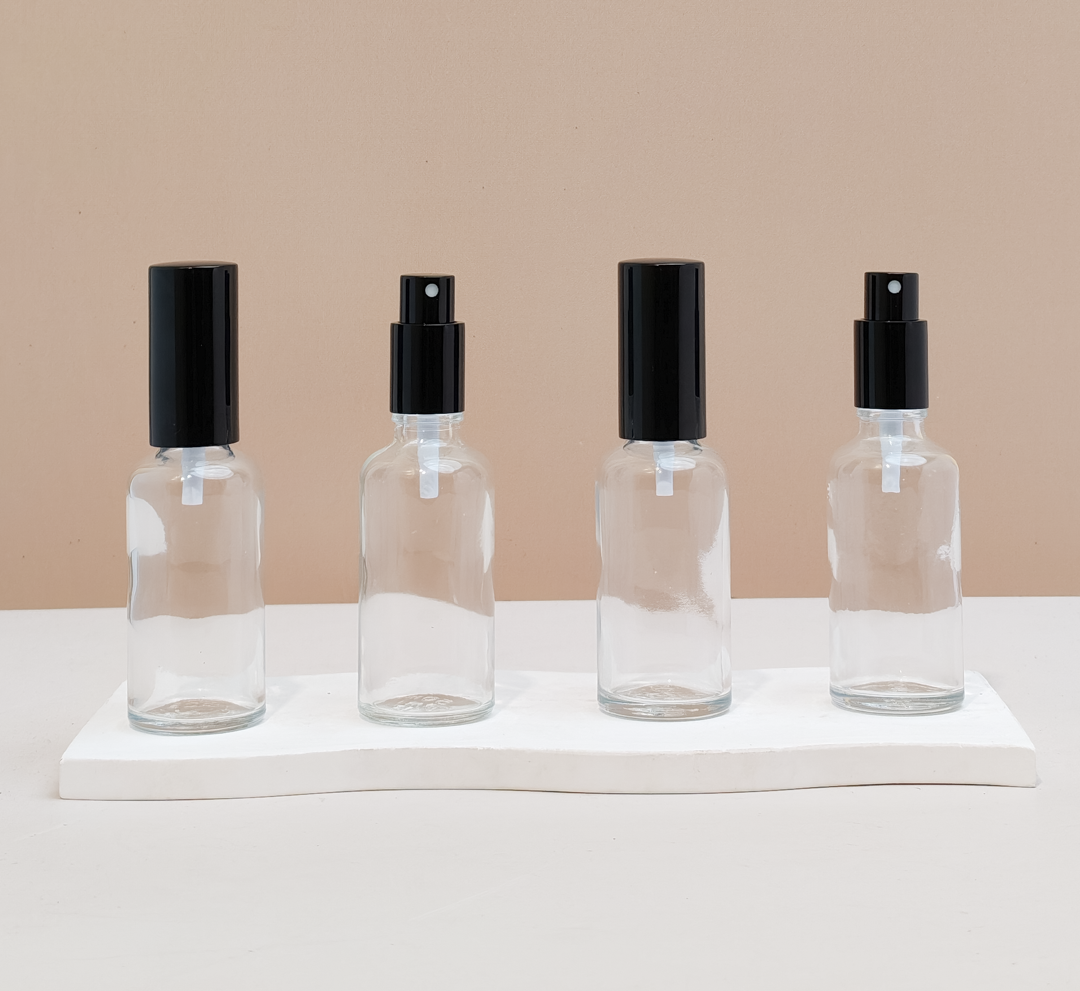50ml Glass Bottle with New Black Mist
