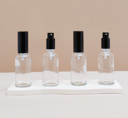 50ml Glass Bottle with New Black Mist
