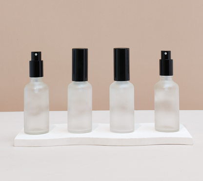 50ml Glass Bottle with New Black Mist