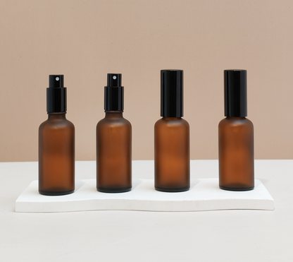 50ml Glass Bottle with New Black Mist