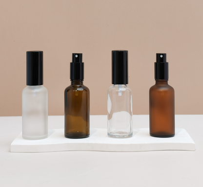 50ml Glass Bottle with New Black Mist
