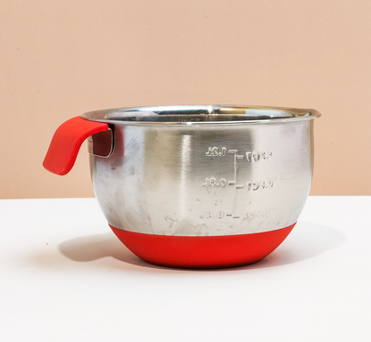 Stainless Steel Mixing Bowls with Silicone Base