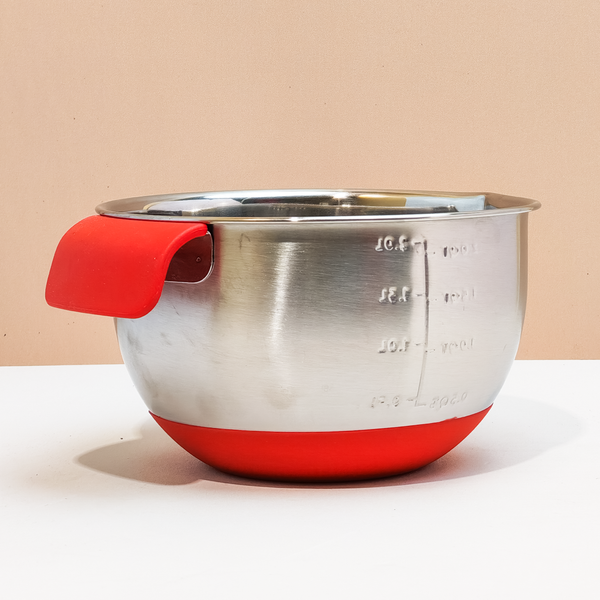 Stainless Steel Mixing Bowls with Silicone Base