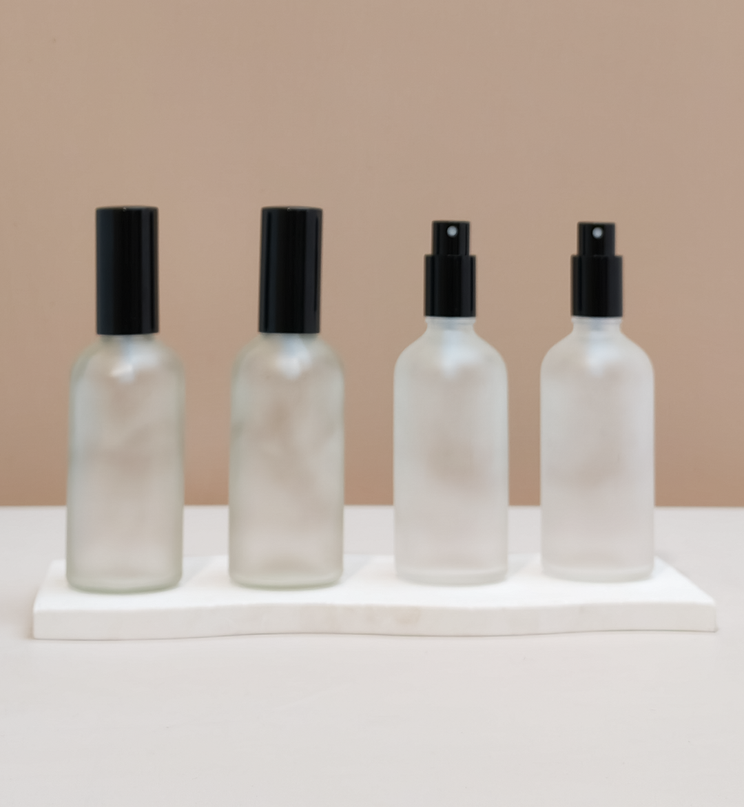 100ml Glass Bottle with New Black Mist