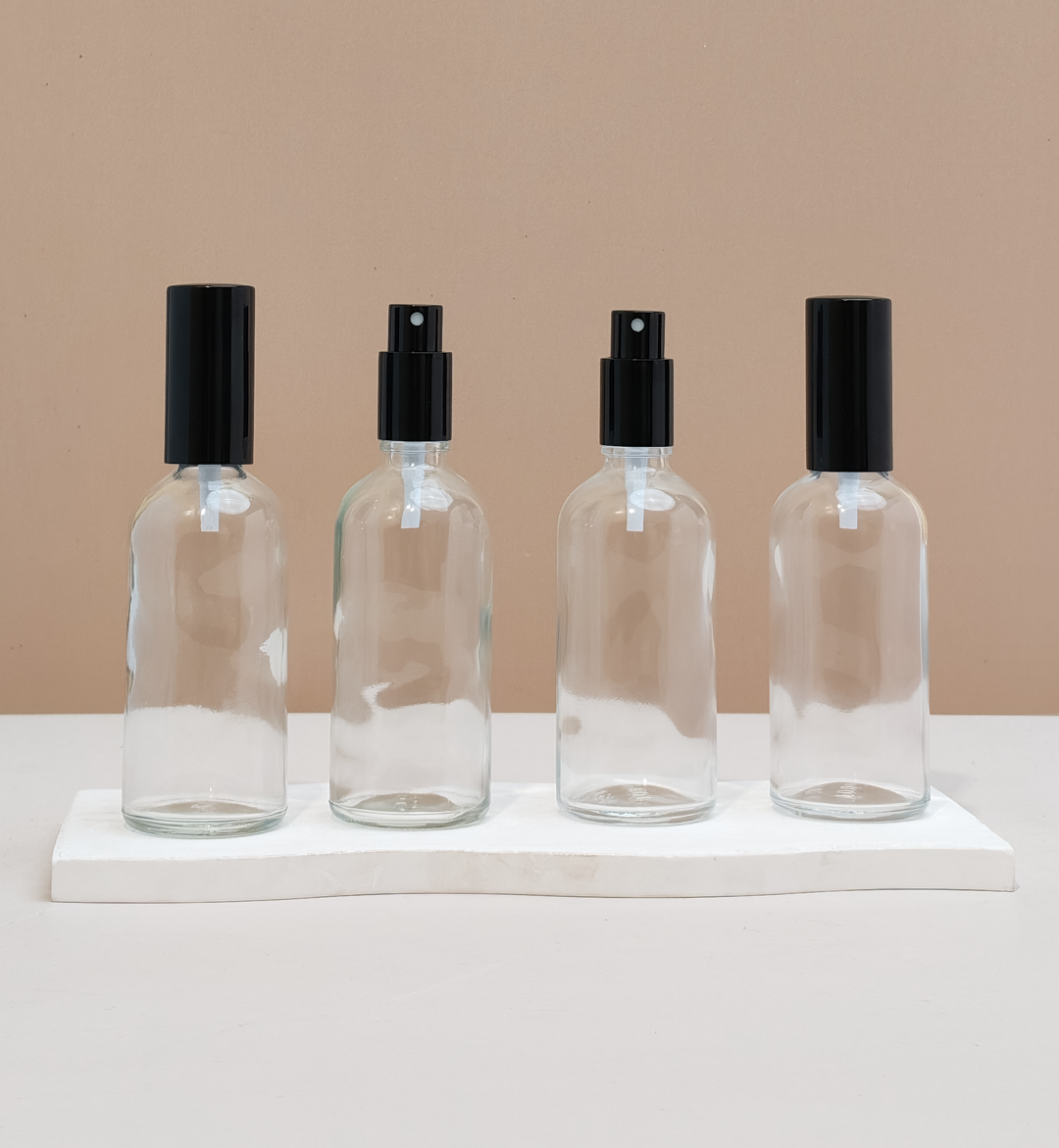 100ml Glass Bottle with New Black Mist