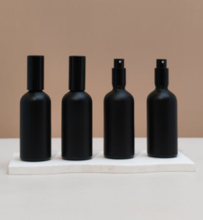 100ml Glass Bottle with New Black Mist