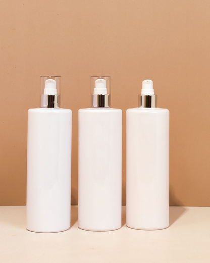 500Ml Tall Pet Bottle With Silver Treatment Pump