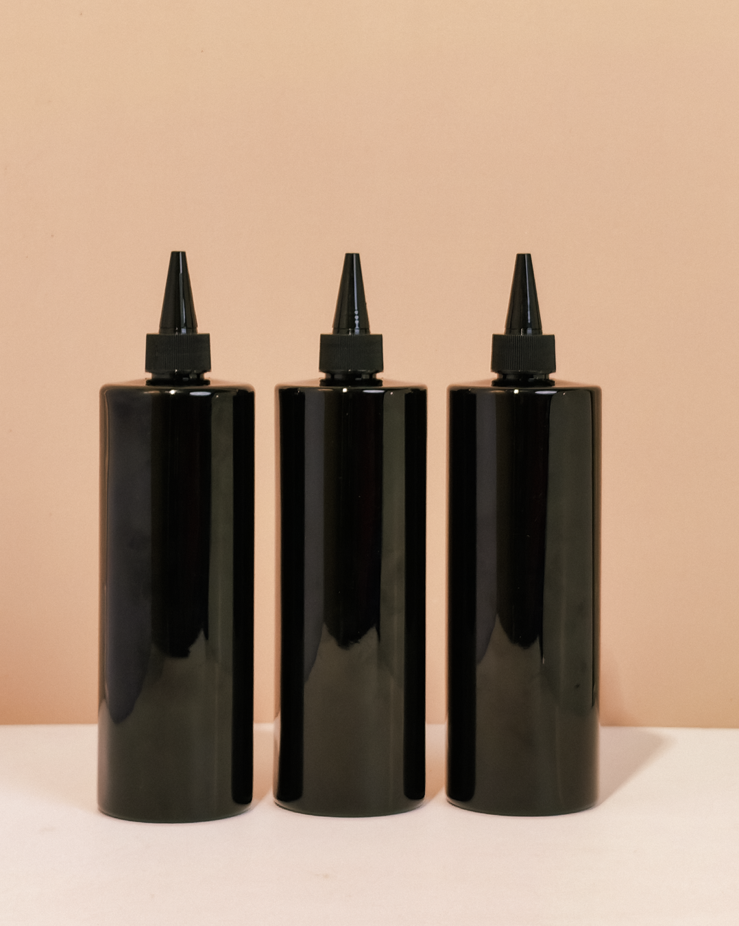 500Ml Tall Pet Bottle With Black Applicator