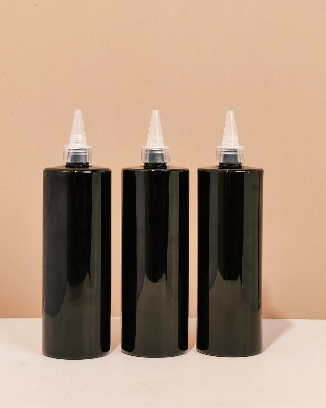 500Ml Tall Pet Bottle With Clear Applicator