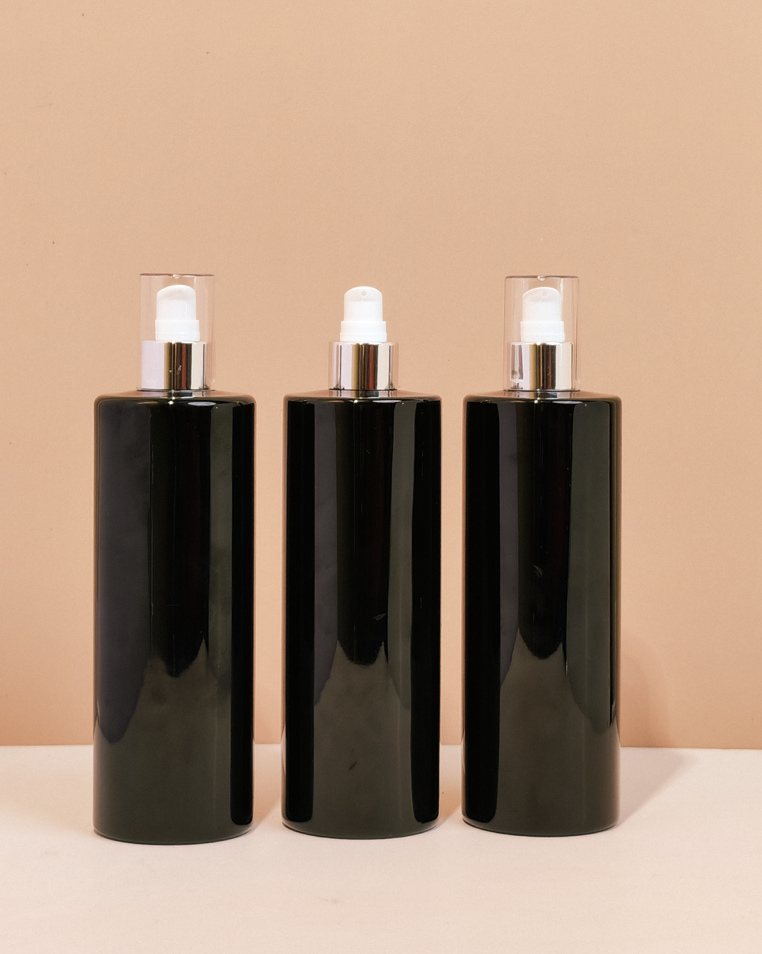 500Ml Tall Pet Bottle With Silver Treatment Pump