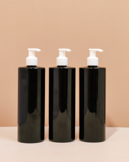 500Ml Tall Pet Bottle With Old White Lotion Pump