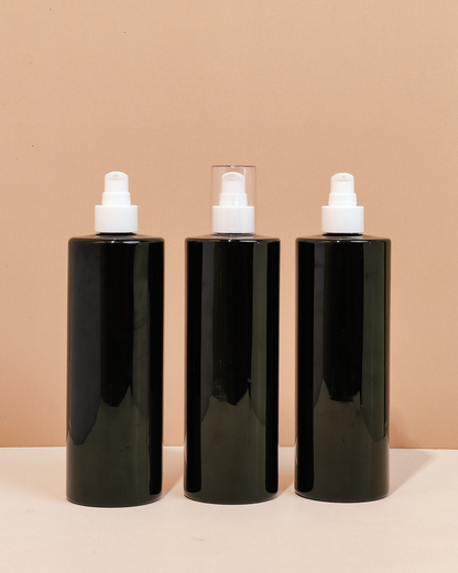 500Ml Tall Pet Bottle With White Treatment Pump