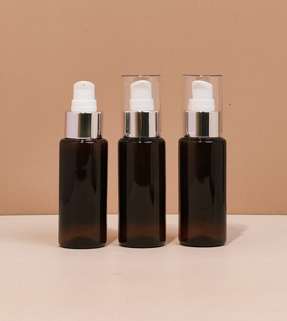 60Ml Pet Bottle With Silver Treatment Pump