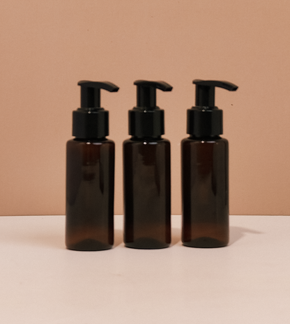60Ml Pet Bottle With Old Black Lotion Pump