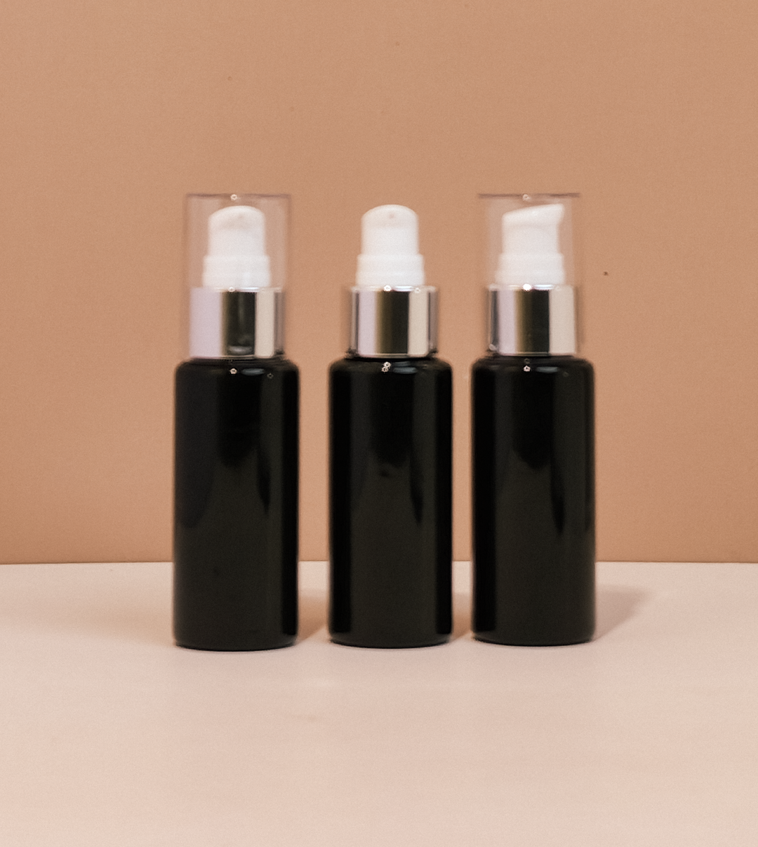 60Ml Pet Bottle With Silver Treatment Pump