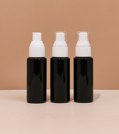 60Ml Pet Bottle With White Mist Sprayer