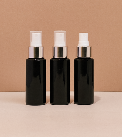 60Ml Pet Bottle With Silver Mist Sprayer