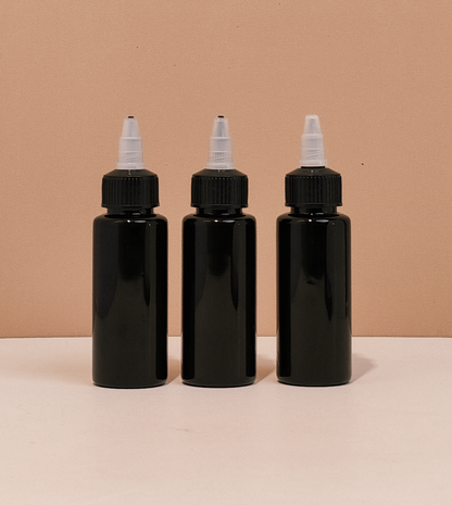 60Ml Pet Bottle With Black Applicator With Clear Top