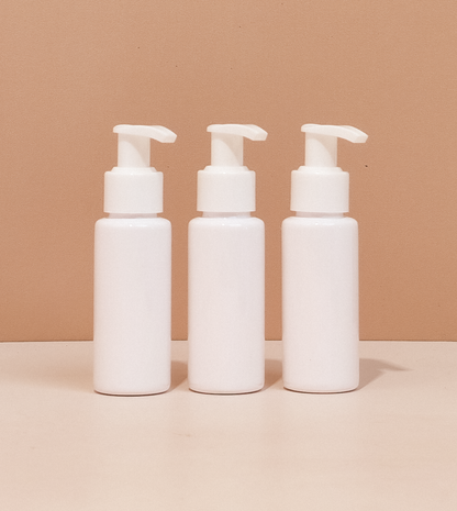 60Ml Pet Bottle With Old White Lotion Pumps
