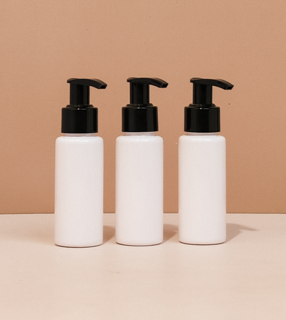 60Ml Pet Bottle With Old Black Lotion Pump
