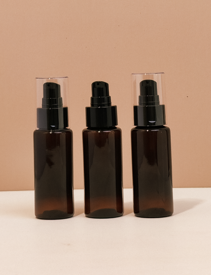 60Ml Pet Bottle With Black Treatment Pump