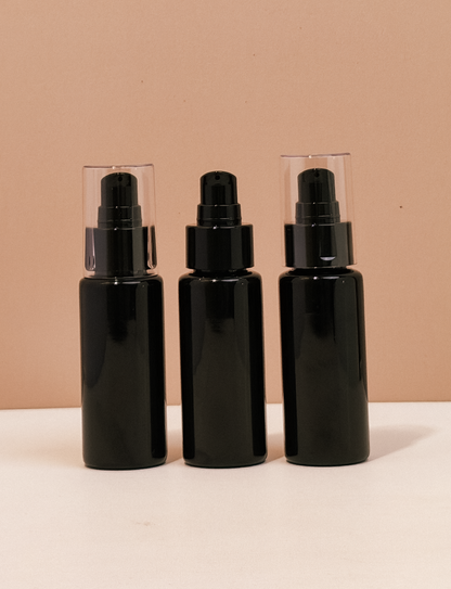 60Ml Pet Bottle With Black Treatment Pump