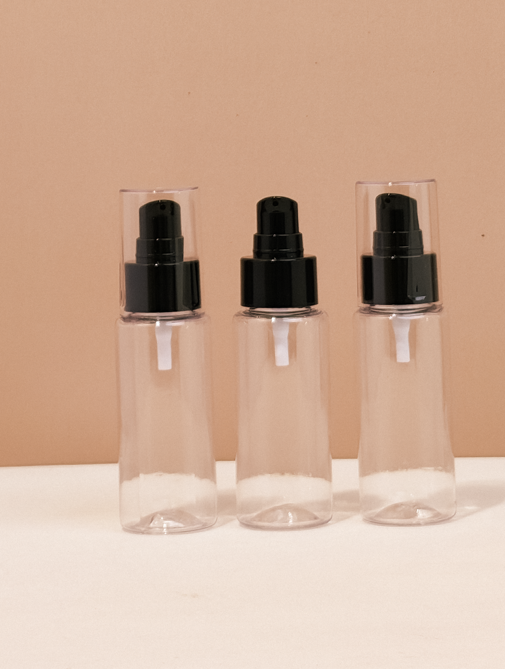 60Ml Pet Bottle With Black Treatment Pump