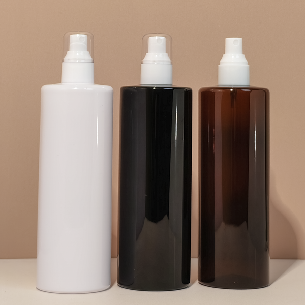 500Ml Tall Pet Bottle With White Mist Spray