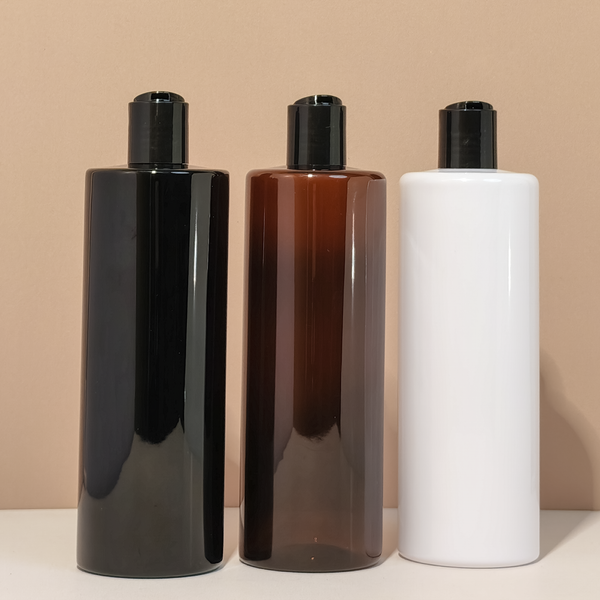 500Ml Tall Pet Bottle With Black Press Cap