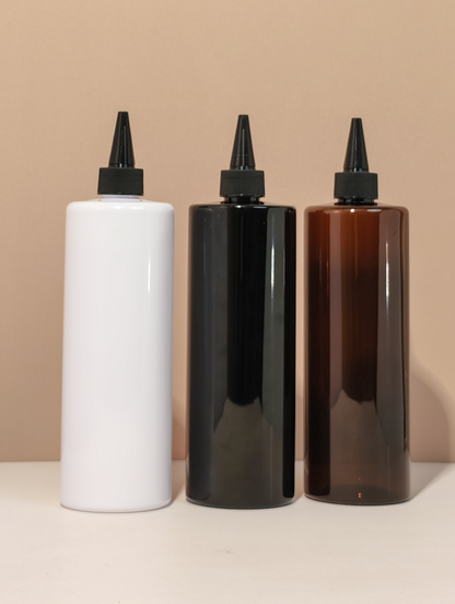 500Ml Tall Pet Bottle With Black Applicator