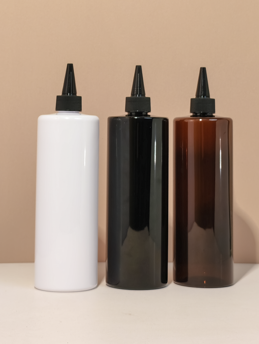 500Ml Tall Pet Bottle With Black Applicator