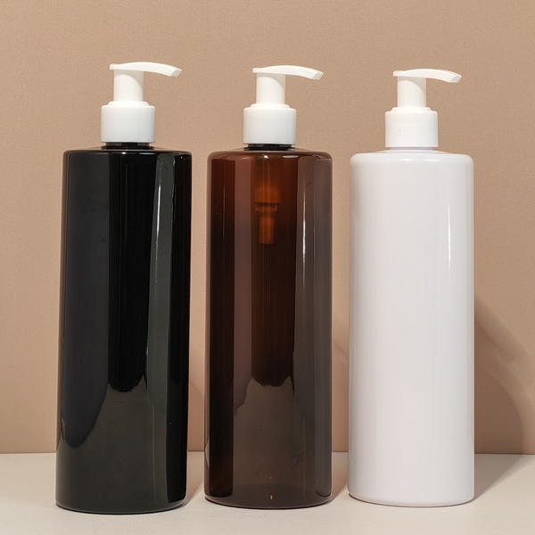 500Ml Tall Pet Bottle With Old White Lotion Pump