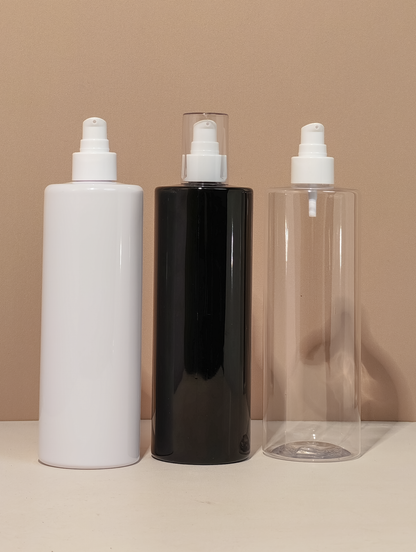 500Ml Tall Pet Bottle With White Treatment Pump