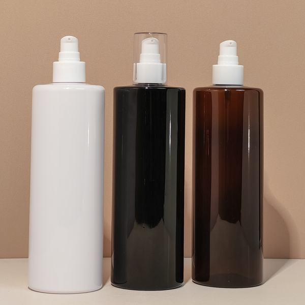 500Ml Tall Pet Bottle With White Treatment Pump