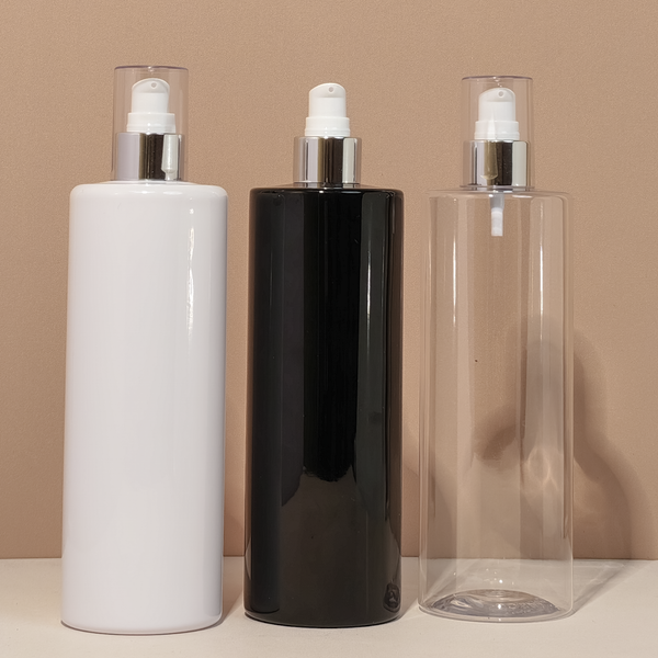 500Ml Tall Pet Bottle With Silver Treatment Pump