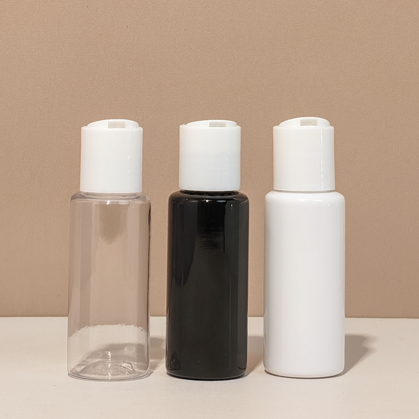 60Ml Pet Bottle With White Press Cap