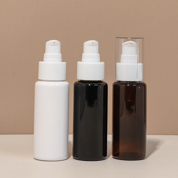 60Ml Pet Bottle With White Treatment Pump