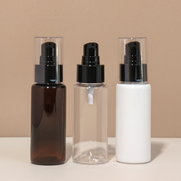 60Ml Pet Bottle With Black Treatment Pump