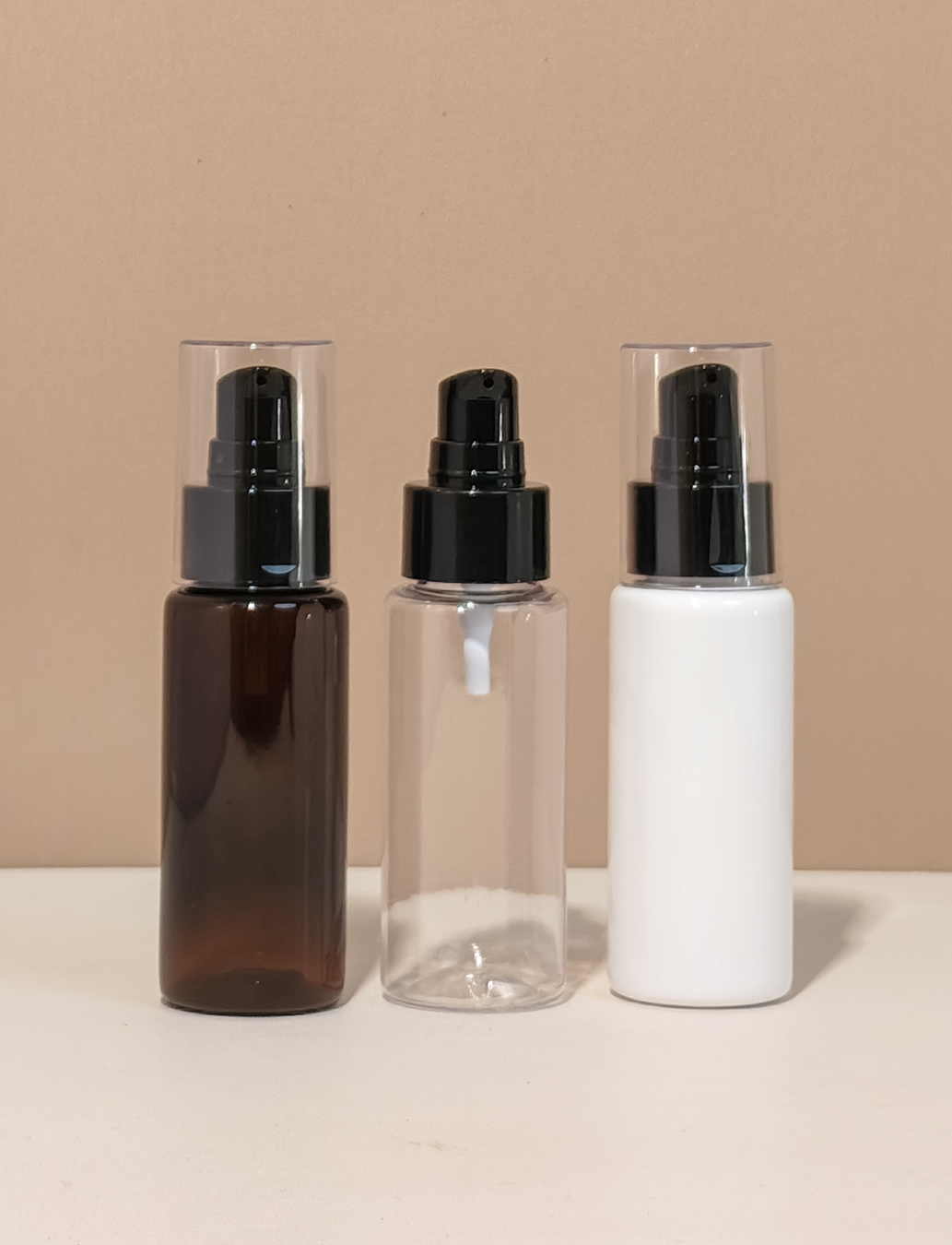 60Ml Pet Bottle With Black Treatment Pump