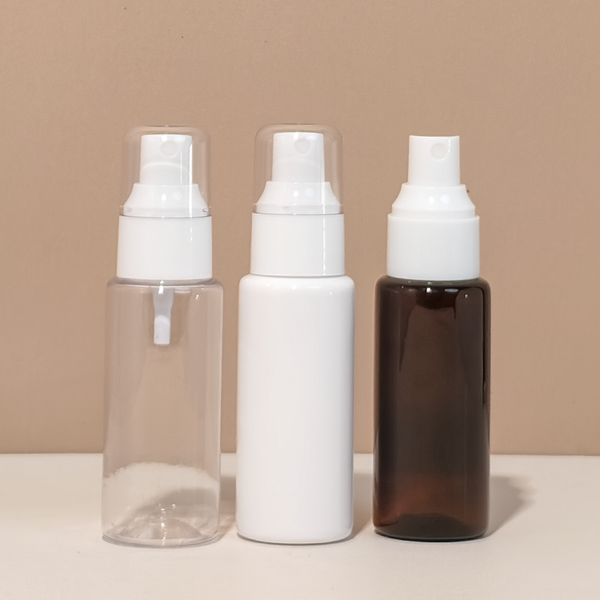 60Ml Pet Bottle With White Mist Sprayer