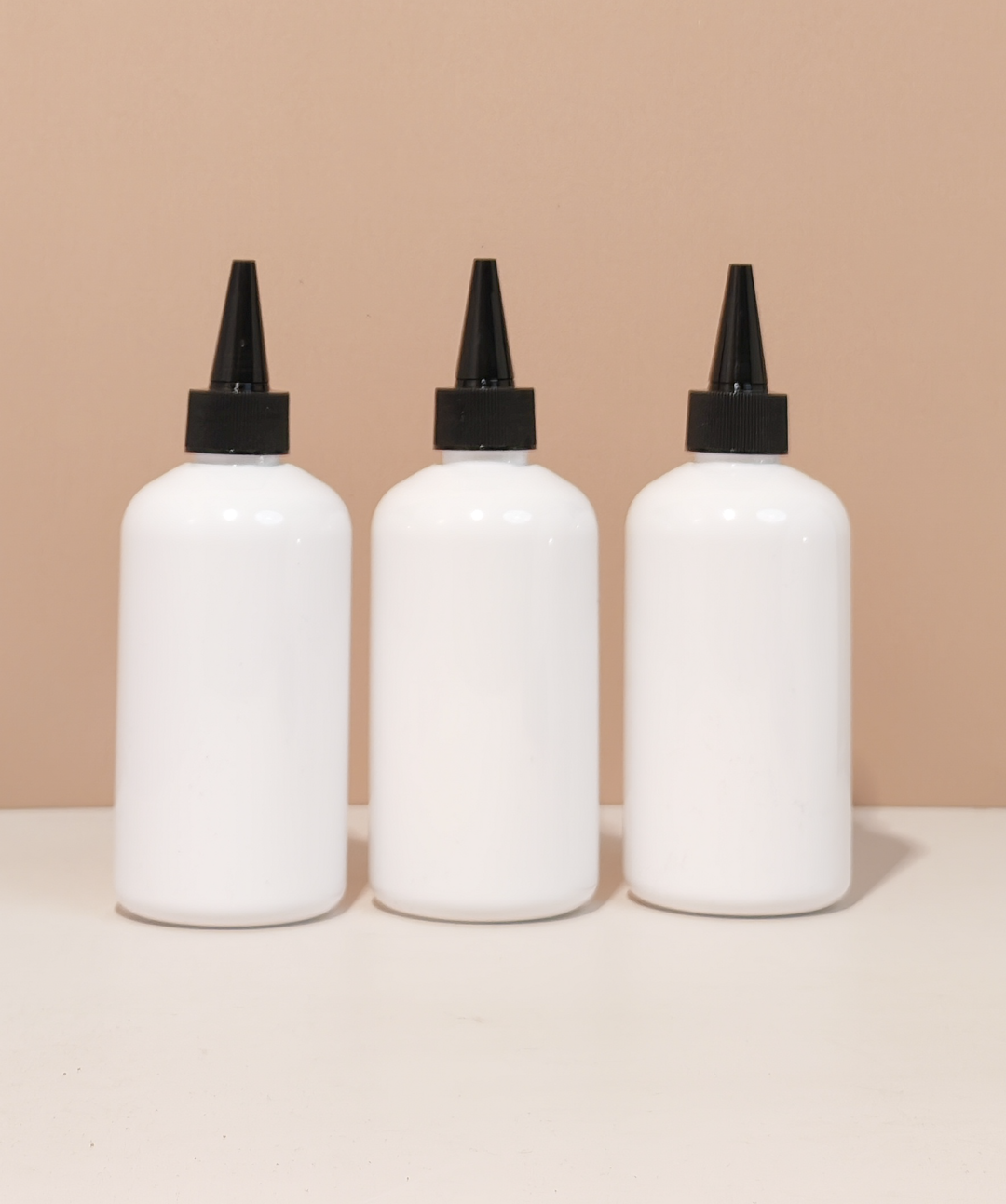 250Ml Short Pet Bottle With Black Applicator