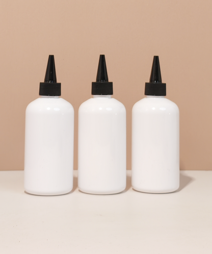 250Ml Short Pet Bottle With Black Applicator