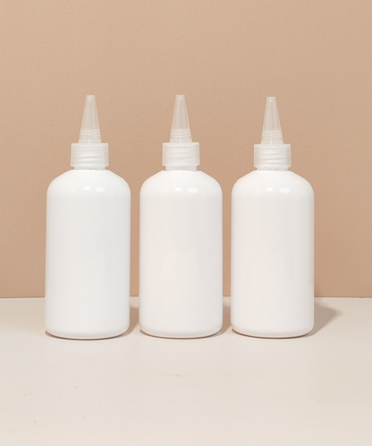 250Ml Short Pet Bottle With Clear Applicator