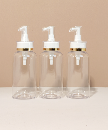 250Ml Short Pet Bottle With Lux Pump