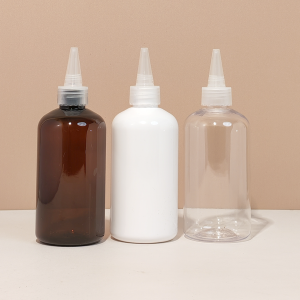 250Ml Short Pet Bottle With Clear Applicator