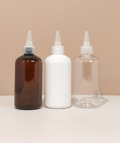 250Ml Short Pet Bottle With Clear Applicator