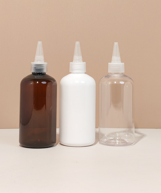 250Ml Short Pet Bottle With Clear Applicator