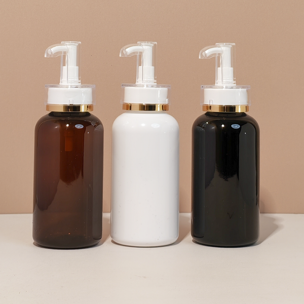 250Ml Short Pet Bottle With Lux Pump