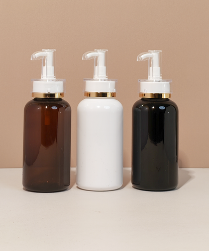 250Ml Short Pet Bottle With Lux Pump