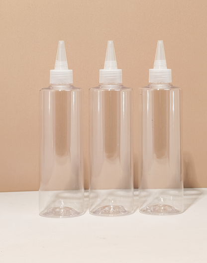 250Ml Tall Pet Bottle With Clear Applicator
